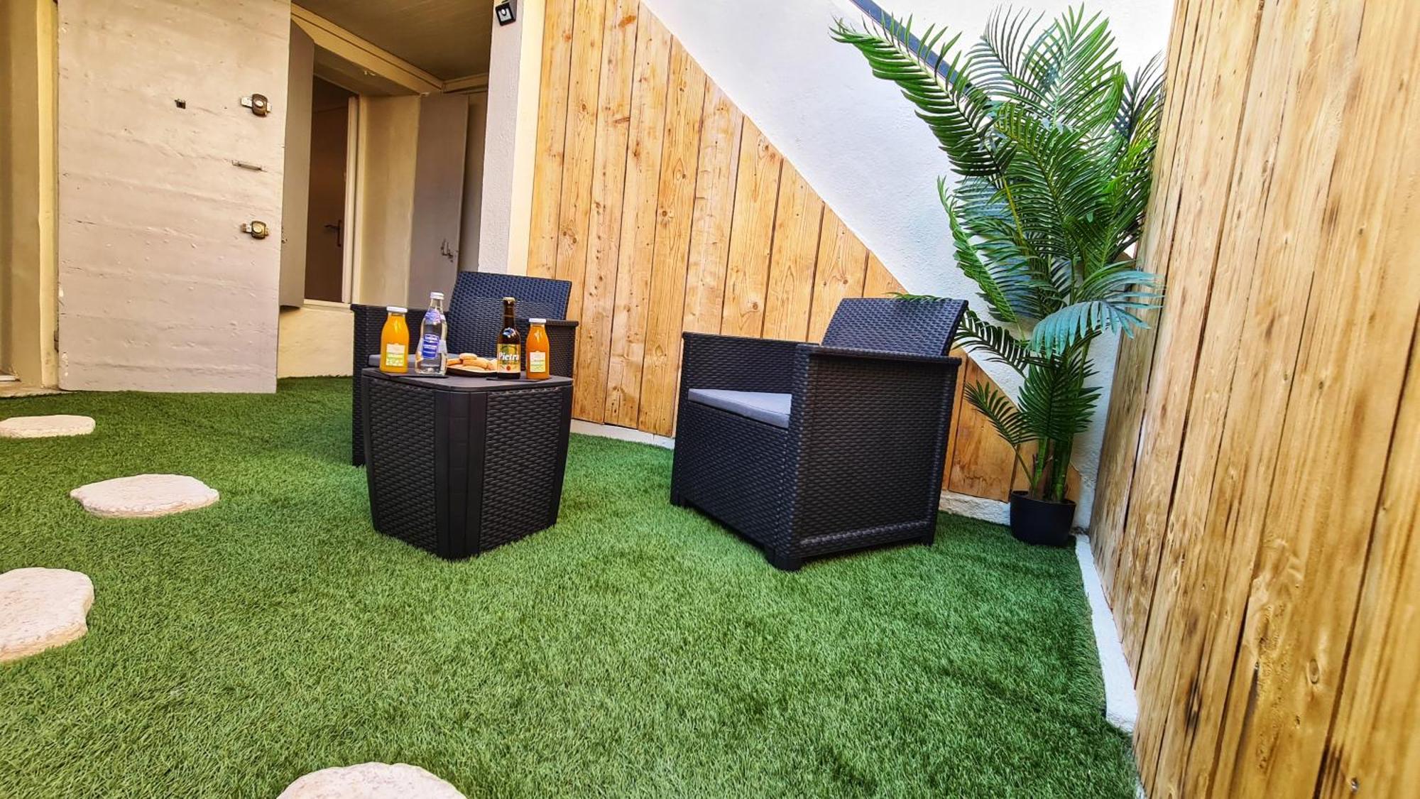 T2 Chambre Miroir Jardin Et Parking Prive Μασσαλία Εξωτερικό φωτογραφία