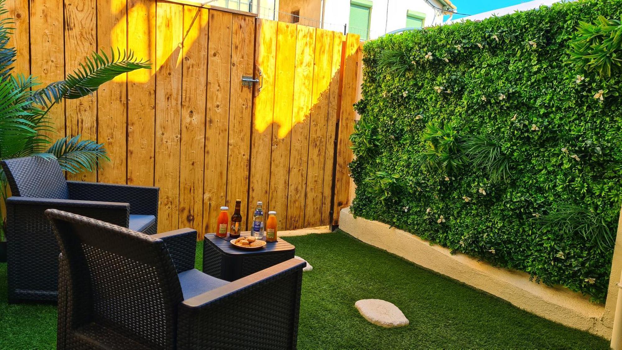 T2 Chambre Miroir Jardin Et Parking Prive Μασσαλία Εξωτερικό φωτογραφία