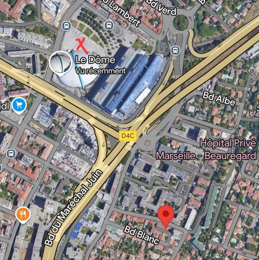 T2 Chambre Miroir Jardin Et Parking Prive Μασσαλία Εξωτερικό φωτογραφία